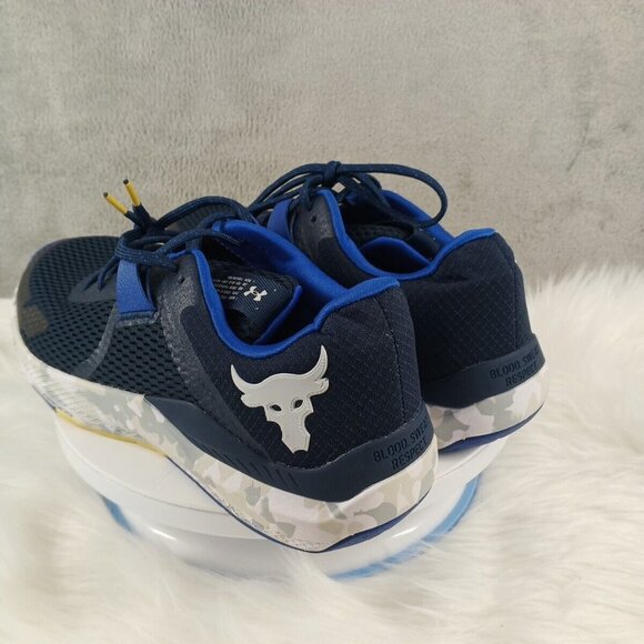 UNDER ARMOUR Unisex Project Rock Size 10 Camouflage Iron Paradise Training Shoes - Picture 10 of 16